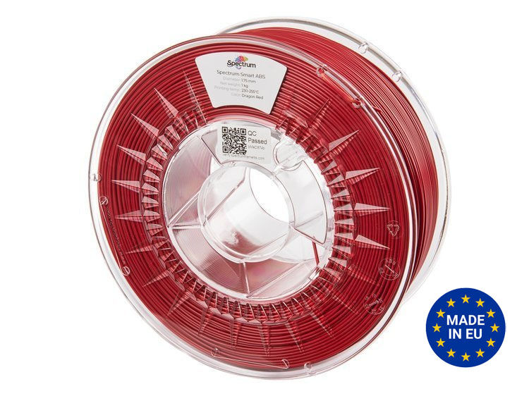Filament Spectrum Smart ABS 1.75mm DRAGON RED 1kg (RAL 3031)