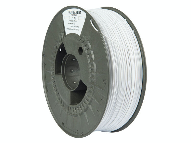 The Filament PETG 1.75mm SNOW WHITE 1kg – Bild 3