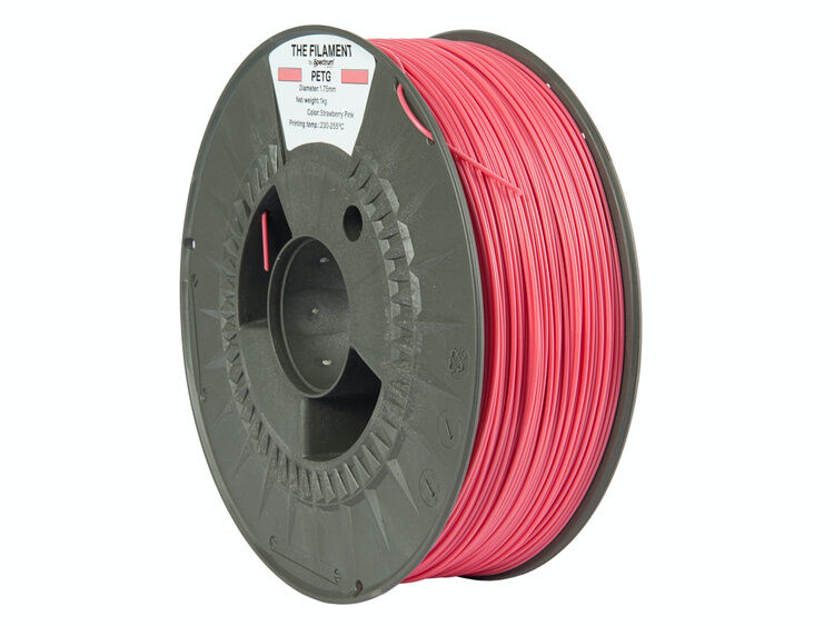 The Filament PETG 1.75mm STRAWBERRY PINK 1kg – Bild 3
