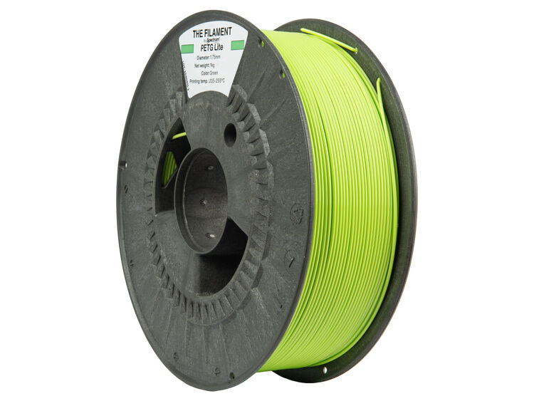 The Filament PETG Lite 1.75mm GREEN 1kg – Bild 2