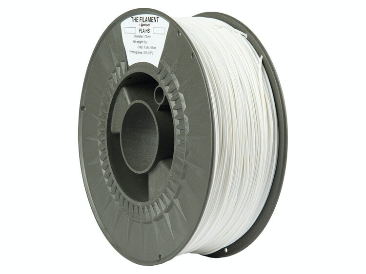 The Filament PLA HS 1.75mm TRAFFIC WHITE 1kg – Bild 2