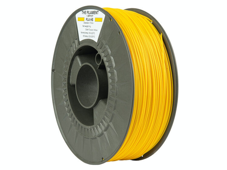 The Filament PLA HS 1.75mm TUSCANY YELLOW 1kg – Bild 2