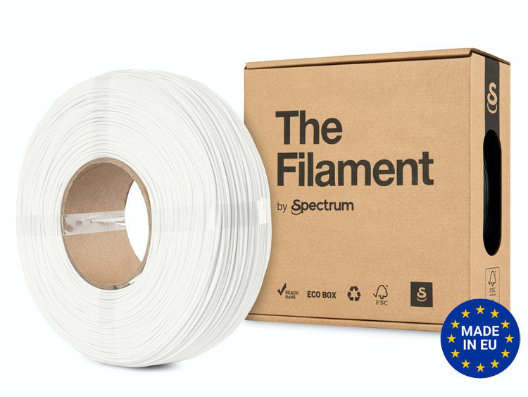 The Filament ReFill ASA 1.75mm TRAFFIC WHITE 1kg
