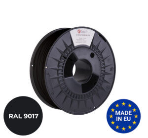 Filament C-TECH PREMIUM LINE, ASA, RAL9017, 1,75mm, 1kg, Traffic black
