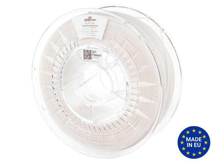 Spectrum PCTG GF10 Filament — PCTG mit Glasfasern für Maßhaltigkeit